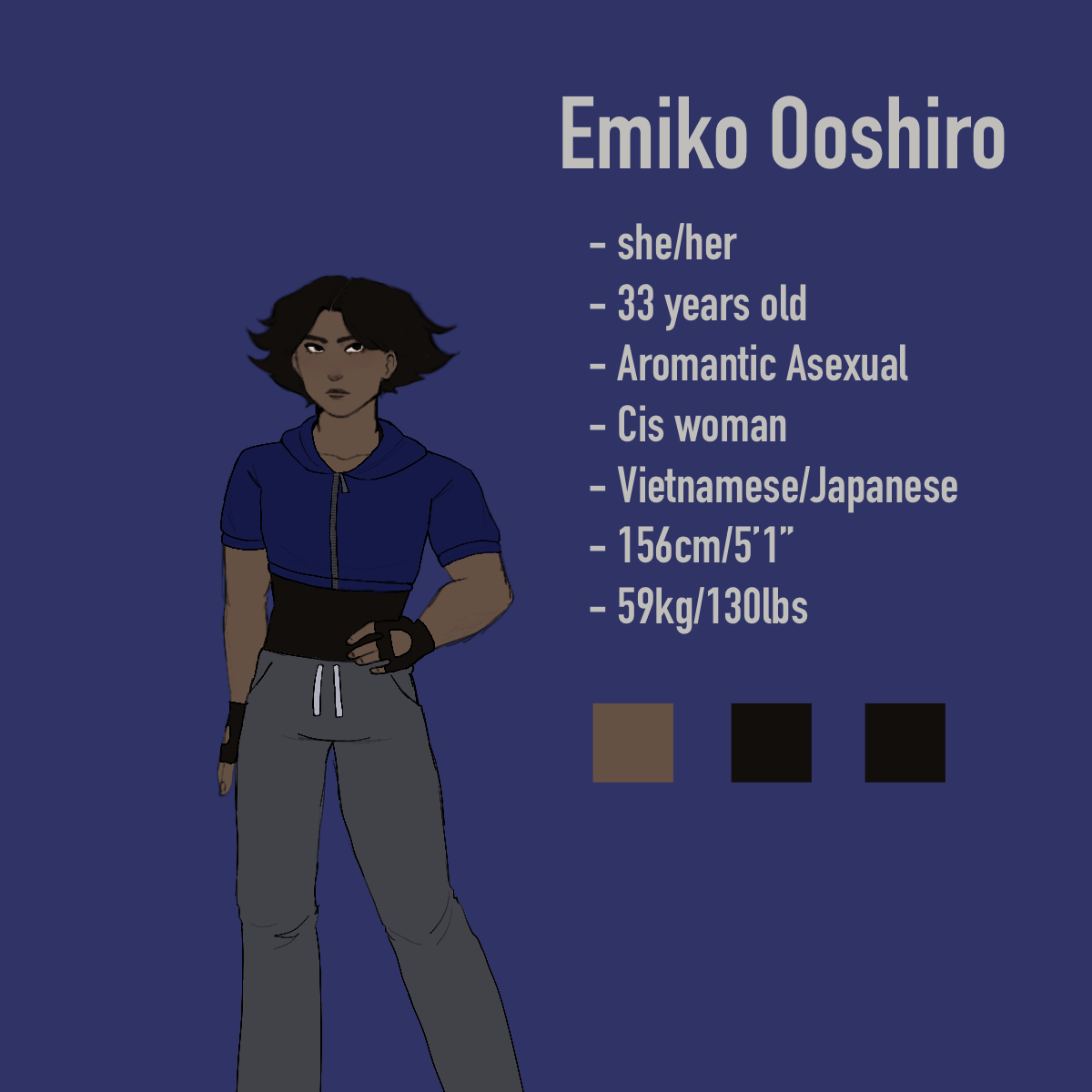 Emiko Reference Sheet